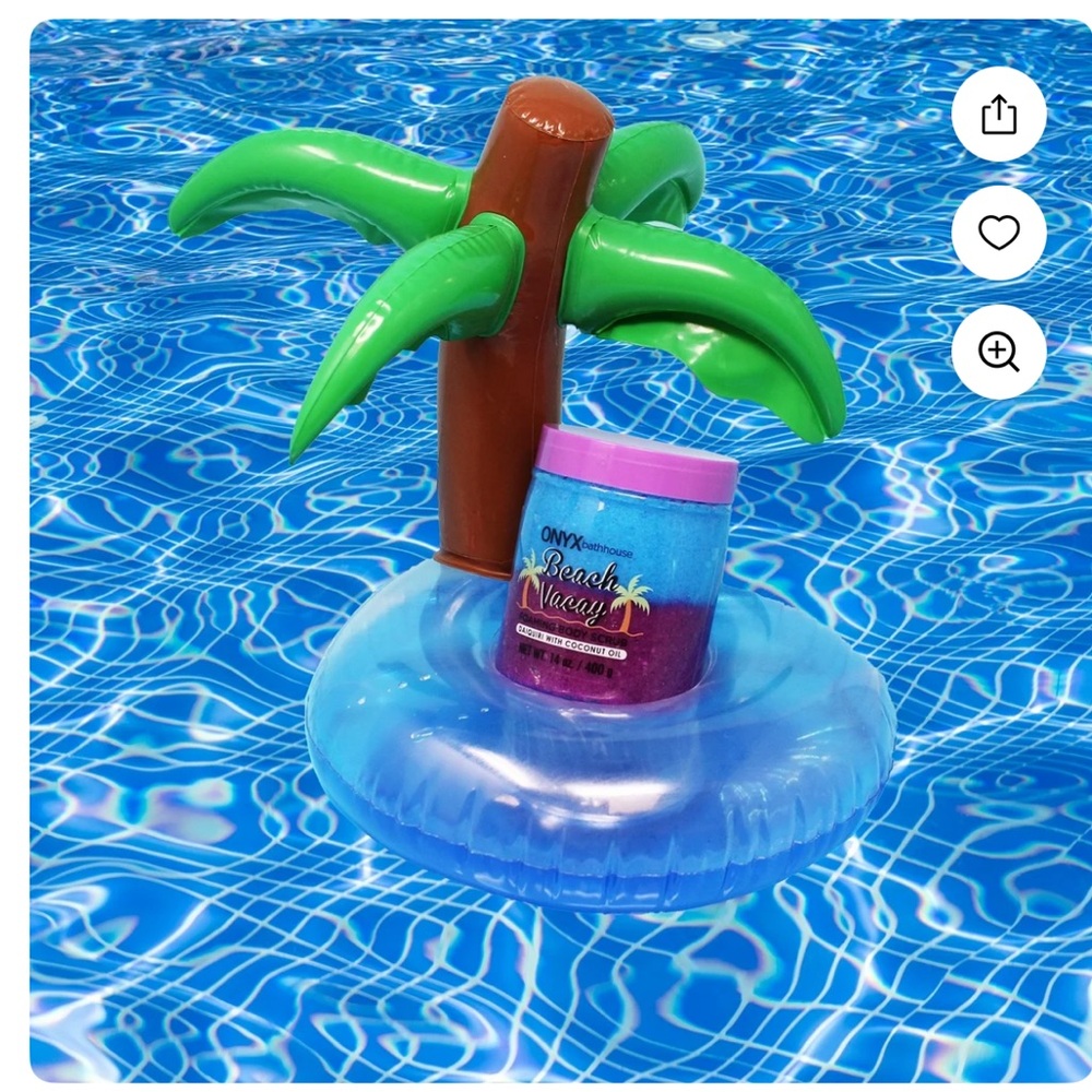 Onyx Bathhouse Foaming Body Scrub Beach Vaycay Coconut Oil New